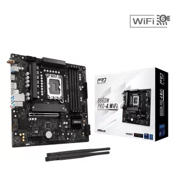 ASRock B860M Pro-A WiFi Micro-ATX emaplaat