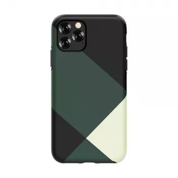 Kaitsev telefoniümbris Devia iPhone 11 Pro Max jaoks — roheline lihtne stiil