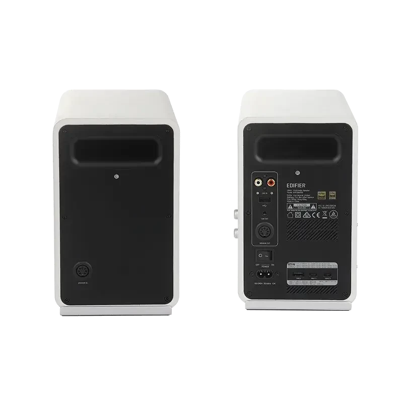 Edifier Desktop Active Monitor koos GaN laadijaga | QR65 | 70 W | Bluetooth | Valge | Juhtmevaba ühendus