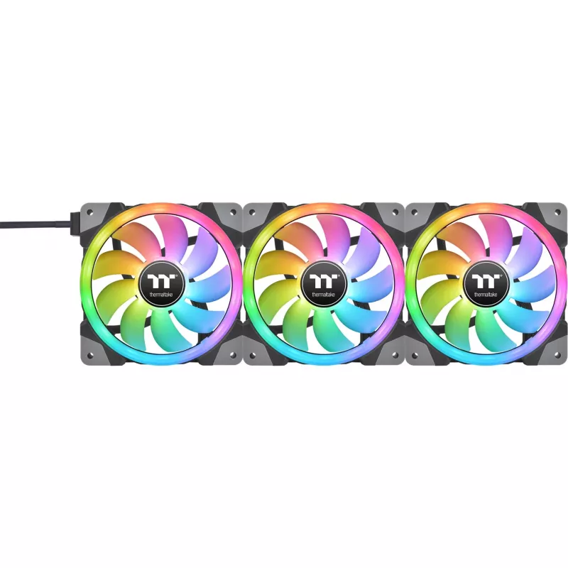Thermaltake SWAFAN EX12 ARGB 120mm Reverse Blade 3-Pack - Must