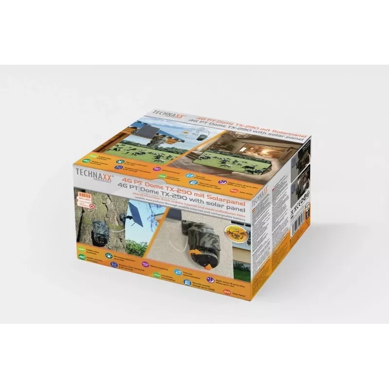 Technaxx 4G PT Dome TX-290 päikesepaneeliga