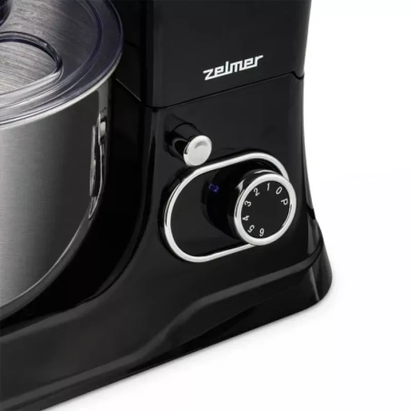 Planetaarmikser Zelmer ZKR1355 - 1200 W, 5 L kauss, must