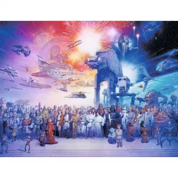 Pusle TMTOYS Ravensburger Star Wars episood I–VI saaga, 2000 tükki, 980 mm lai
