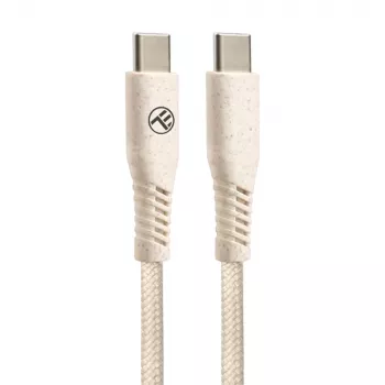 USB USB-C kuni USB-C andmekaabel Tellur TLL155441, 1 m, 3 A, Power Delivery 60 W