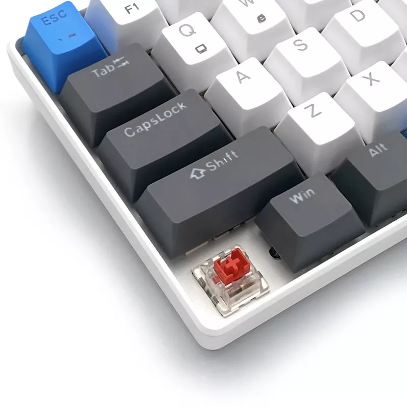 Mehaaniline klaviatuur MEDIA-TECH MT1259 Red Core MX60, 60% vormitegur, CHERRY MX Red lülitid, RGB taustvalgustus, USB, kõrge profiiliga klahvid