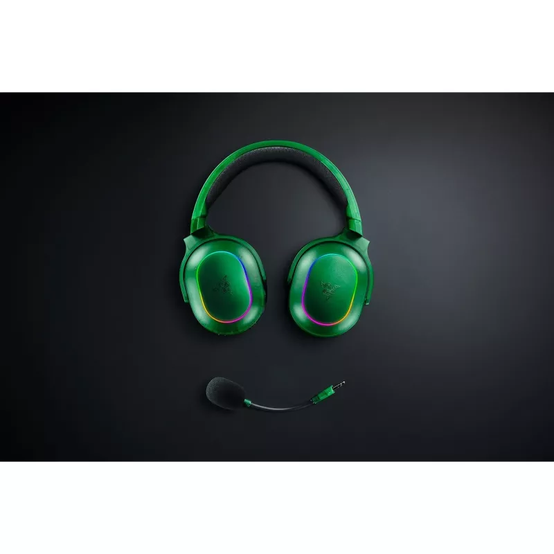 Razer Barracuda X Chroma juhtmevaba mängukõrvaklapp peavõruga, Bluetooth, roheline