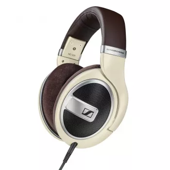 Kõrvaklapid Sennheiser HD 599 — juhtmega ümberkõrvaklapid, 50 Ω, 12–38500 Hz, 1,2 m kaabel, elevandiluu