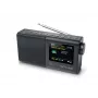 Kaasaskantav raadio muse M-117 DB — DAB/DAB+/FM, 3W RMS, 2,8-tolline TFT, väline antenn, 3,5 mm pesa, 0,3 kg, must