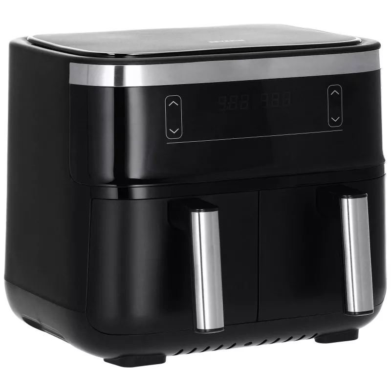 Kuumaõhufritüür Severin FR 2453 Double 3,25 L 2850 W Must Hõbedane