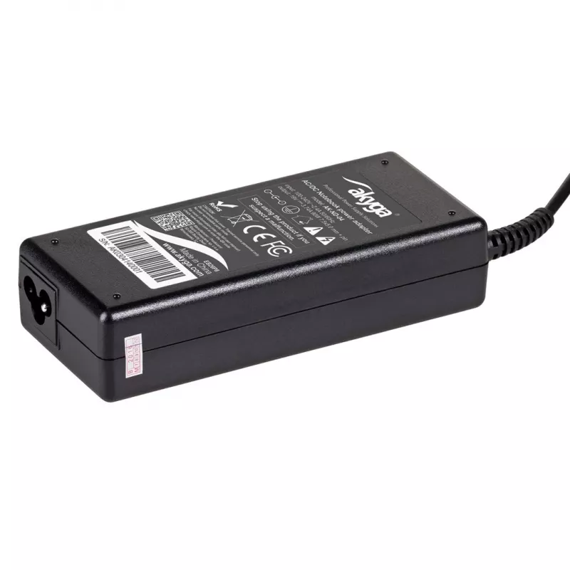 Toiteadapter/inverter Akyga AK-ND-04 sülearvutitele, siseruumides kasutamiseks 90 W, sisend 100–250 V, must