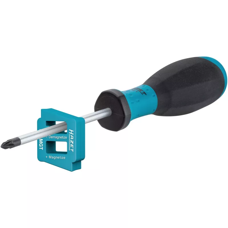 Hazet magnetiseerija/demagnetiseerija 810MGT — kompaktne käsitööriist otste magnetiseerimiseks ja demagnetiseerimiseks