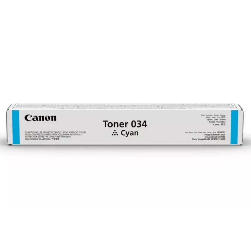 Canon 034 toonerikassett 1 tk Originaal tsüaan