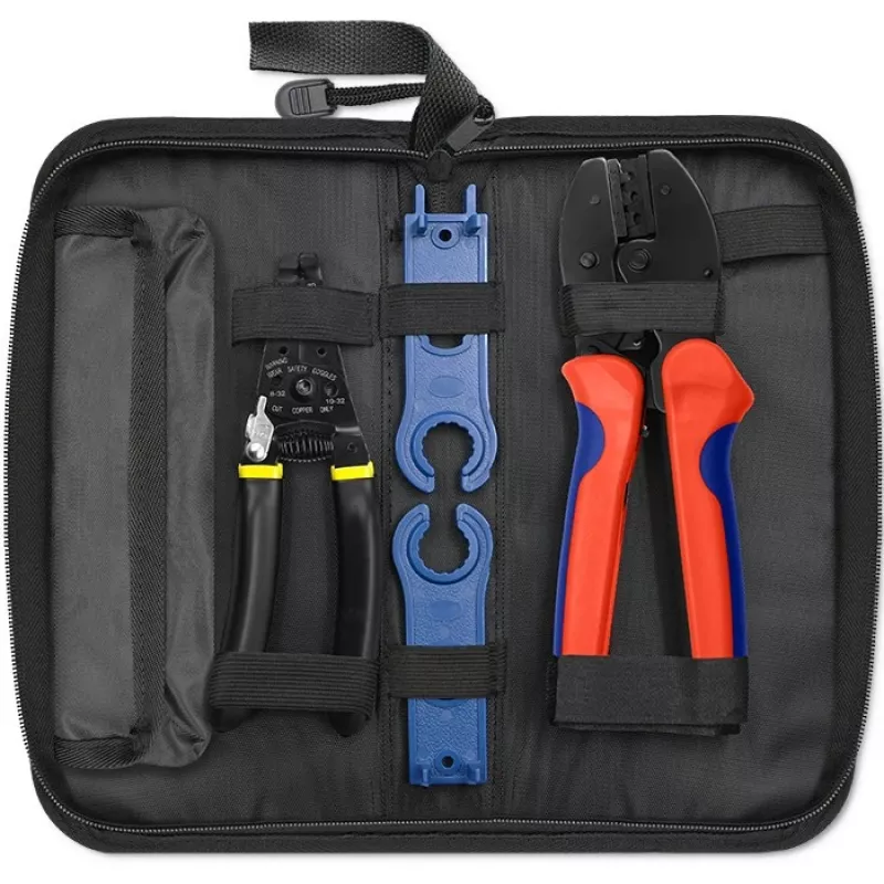 Qoltec Solar Tool Kit ühilduv MC4 pistikutega | pressimistööriist + eemaldamistangid