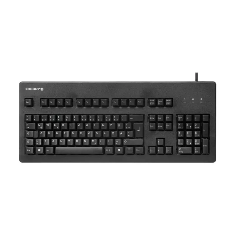 CHERRY G80-3000 klaviatuur USB + PS/2 Must