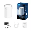 Mesh-süsteem Cudy M3600 kaheribaline Wi‑Fi 7 (802.11be), 2882 Mbps, 3x LAN, 4 sisemist antenni, valge