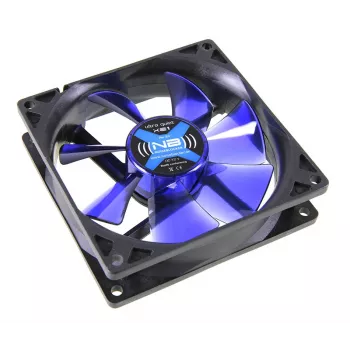 Arvutikorpuse ventilaator NoiseBlocker MustSilentFan XE1 92 mm, 1500 RPM, 17 dB, 50 m³/h, 4 V, must