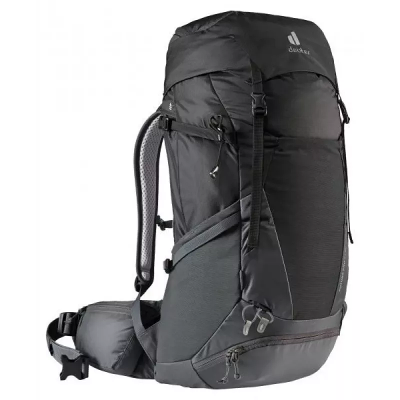 Seljakott DEUTER Futura Pro 34 SL, naiste matkakott, 34 L, 1,56 kg, ventilatsioon, hüdratatsioon 3 L, kiivrikinnitus, sisemine terasraam