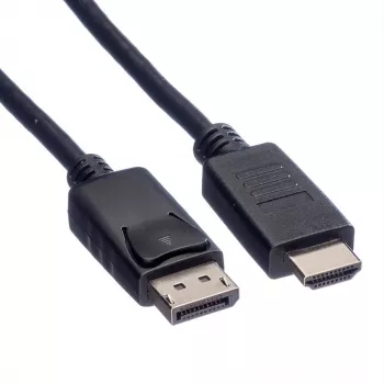 ROLINE DisplayPort-kaabel DP - HDTV, ST/ST, must, 1,5 m (11.04.5779)