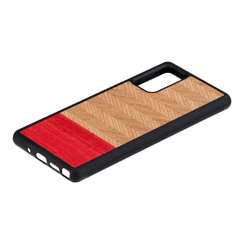 man and wood telefoniümbris Galaxy Note 20 Herringbone Azalea Must