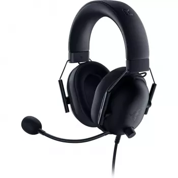 Juhtmega mänguri peakomplekt Razer MustShark V2 X — binauraalne, 3,5 mm, 32 Ω, 12–28000 Hz, poommikrofon -42 dB, 270 g