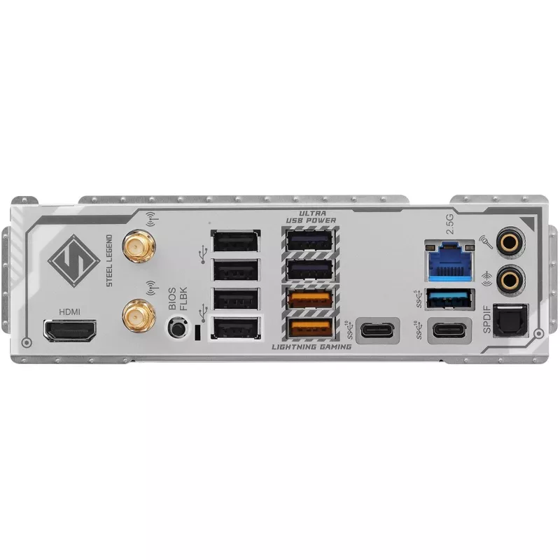 Emaplaat ASROCK B850 Steel Legend WiFi ATX — AMD B850, Socket AM5, DDR5, 4x DIMM, 4x M.2, Wi‑Fi 7, 2.5Gb LAN