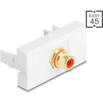 DELOCK 90860 - kullatud väline Cinch (RCA) pistikupesa moodul