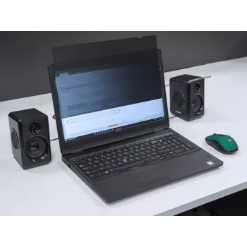 Raamita ekraani privaatsusfilter NATEC Owl 15,6 tolli (344,7×194 mm) 16:9 LCD sülearvutitele, ühilduv puuteekraaniga