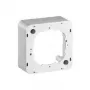 Wentronic Goobay pealispinnale paigaldatav raam antennipistikutele - üheosaline raam, valge (67042)