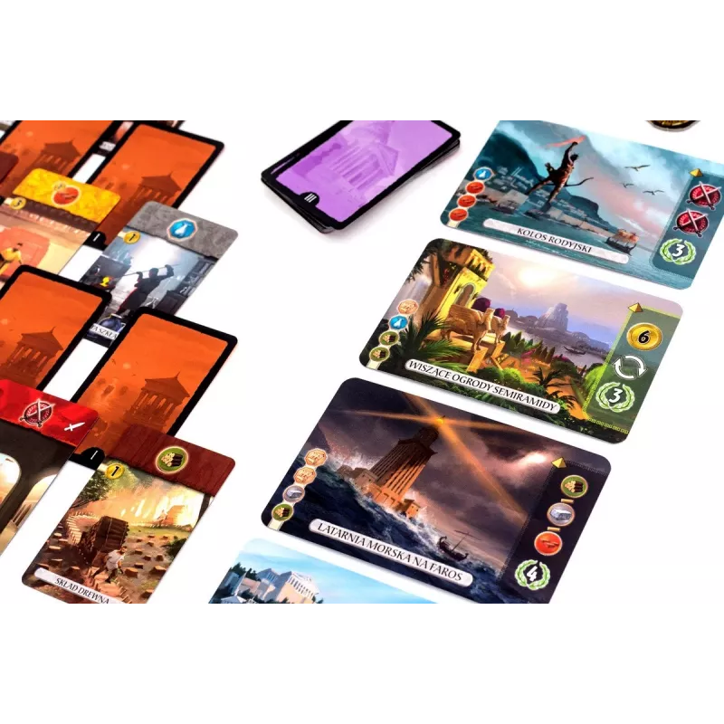 Lauamäng 7 WONDERS OF THE WORLD - DUEL (POOLA VERSIOON)