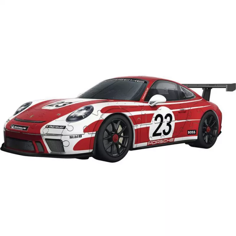3D puzzle Ravensburger Porsche 911 “Salzburg Edition” – mudelikomplekt kollektsioneerimiseks (Ravensburger 12008038)