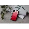 iKinsi telefonikohver iPhone XR-ile — roosa järve ja musta kahevärviline kaitseümbris