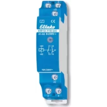 ELTAKO Schaltrel. 1S/1 NC ER12-110UC 1TE elektronisch 8-230V 2000W ER12-110-UC (22110002)