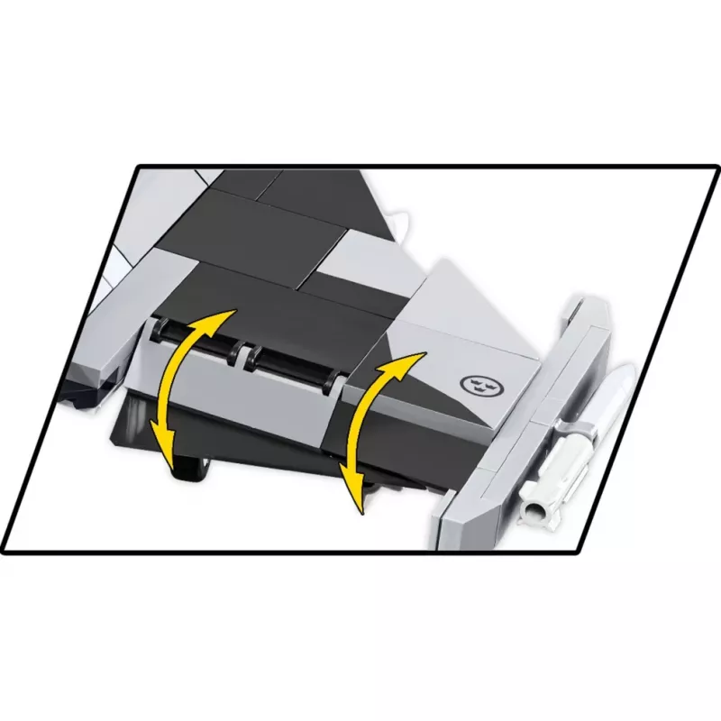 Bricks Armed Forces SAAB Jas 39 Gripen E 480 klotsi