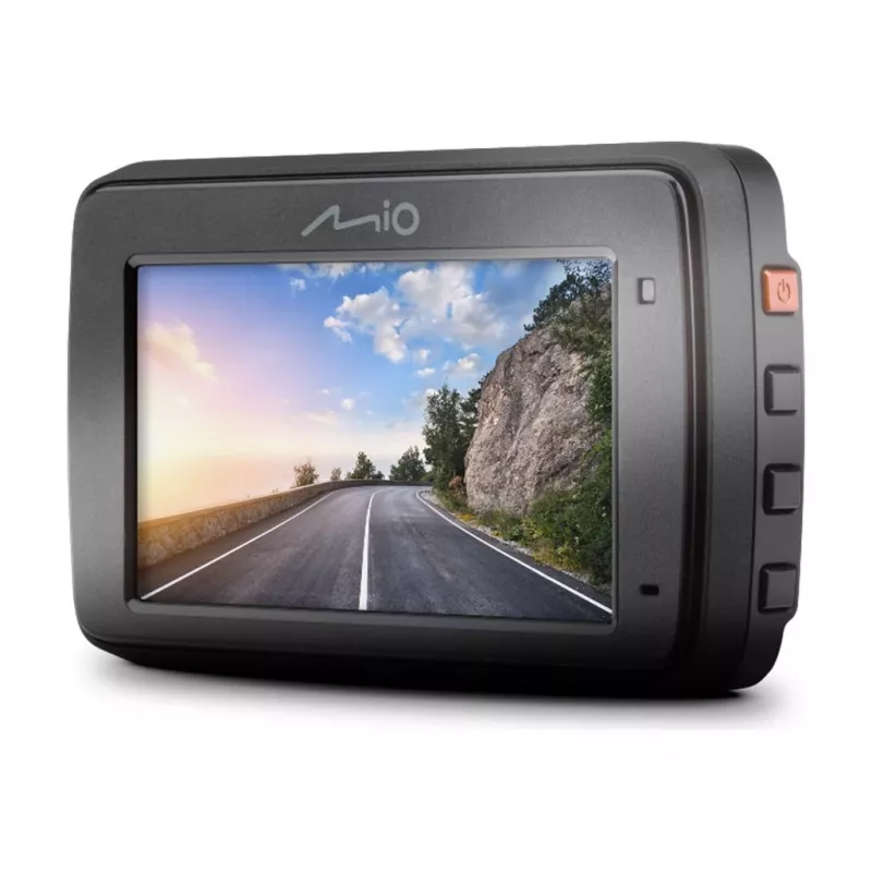 Dashcam MIO MiVue 802 autokaamera, 2560×1440 QHD 140° 60fps, 2,7-tolline ekraan, aku/USB, microSD kuni 128 GB, G-põrutus, kokkupõrke tuvastamine