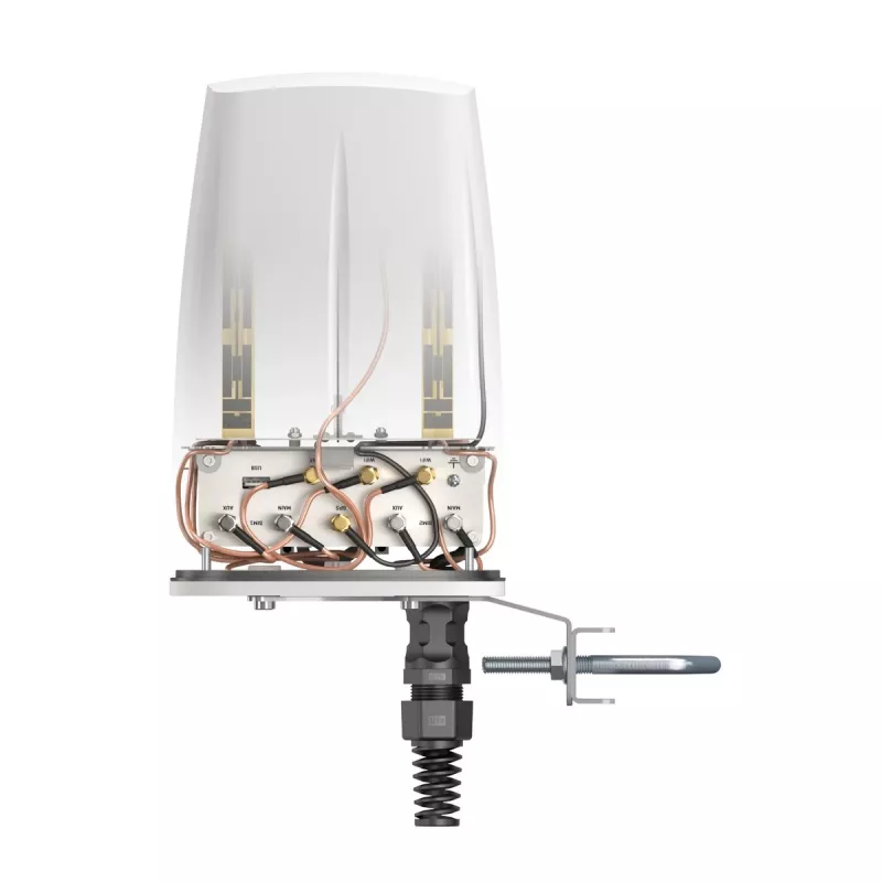 Mitmesuunaline võrguantenn QuWireless QuSpot AX12S PoE/LAN, mitmeribaline 0,694–6 GHz, maksimaalne võimendus 3 dBi, valge
