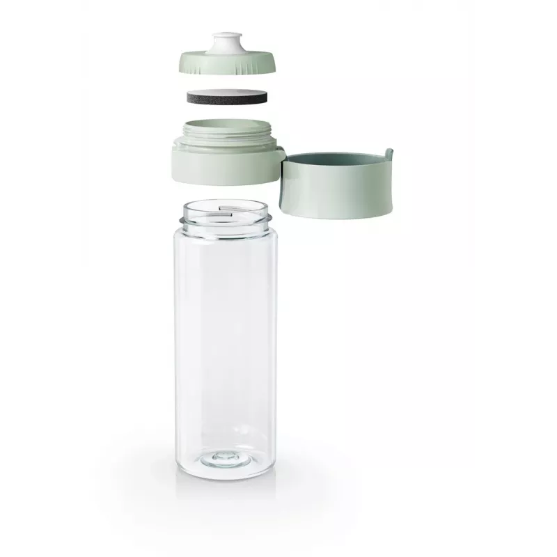 Korduvkasutatav veepudel BRITA Fill&Go Vital 600 ml koos sisseehitatud MicroDisc-filtriga, roheline