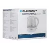 Elektriline veekeetja BLAUPUNKT 1 L 1630 W Valge — klaaskorpus, 360° alus, nupuga kaas