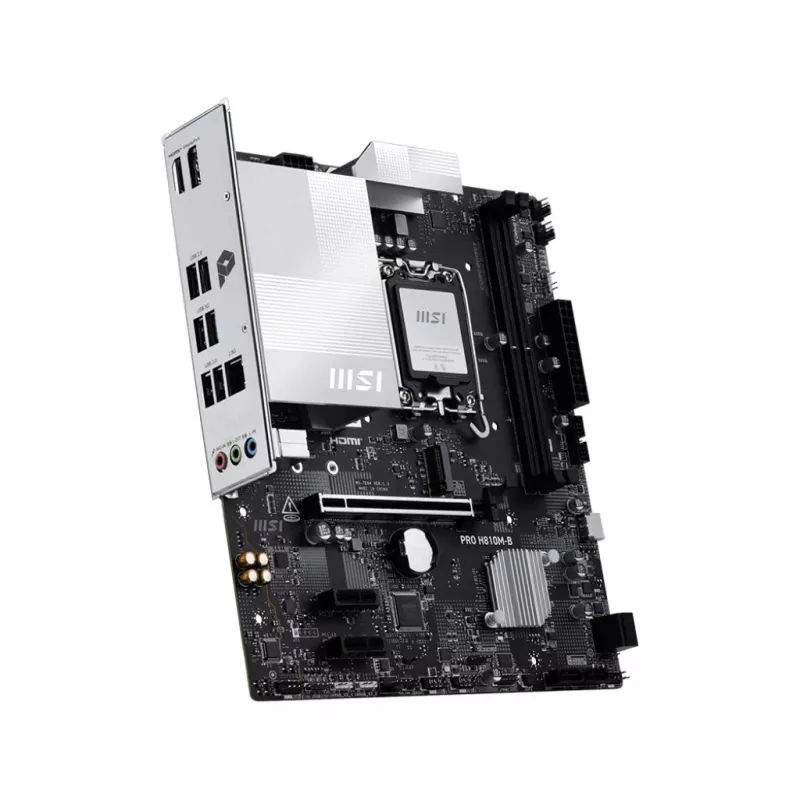 MSI PRO H810M-B emaplaat Intel H810 LGA 1851 (Socket V1) micro ATX