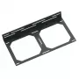 Barrow 240 mm radiaatori kinnitus - must