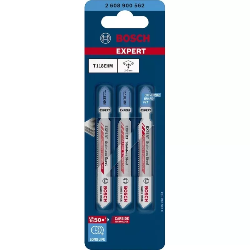 Bosch Expert T118 EHM pusleleht karbiidist 3 tk