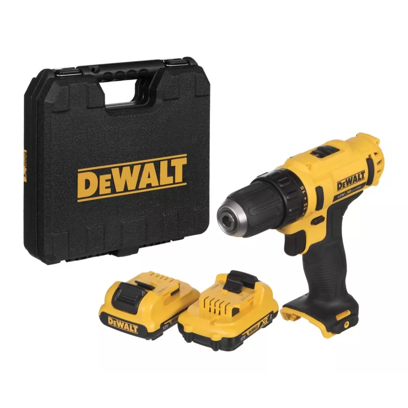 DeWALT DCD Keyless 10.8V juhtmeta puur-keeraja Li-Ion, Euro pistik