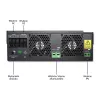 Off-grid inverter Qoltec 53887 solar inverter 10 kVA Lithium Polymer Must