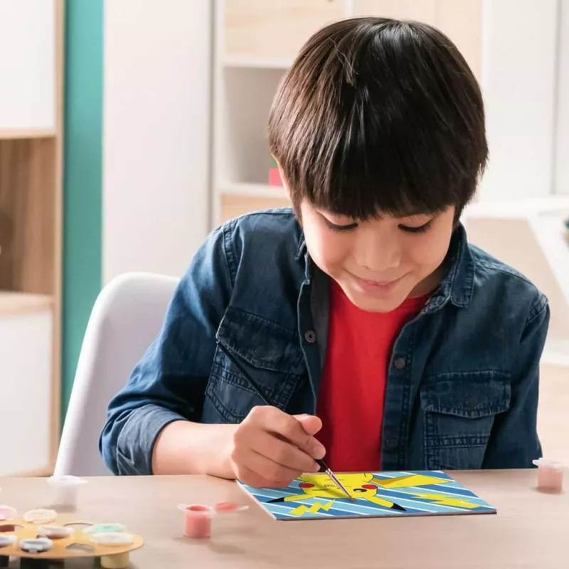 Maalimiskomplekt Ravensburger CreArt — Cheeky Pikachu (mudel 25557) numbrijärgi maalimise komplekt