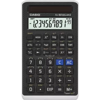 Casio fx-82SOLAR II - Teaduslik kalkulaator - 10 numbrikohta pluss 2 eksponendikohta - päikesepaneel (FX-82SOLARII)