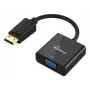 MediaRange HDMI-DVI-I videomuundur 20 cm must 3840x2160@60fps