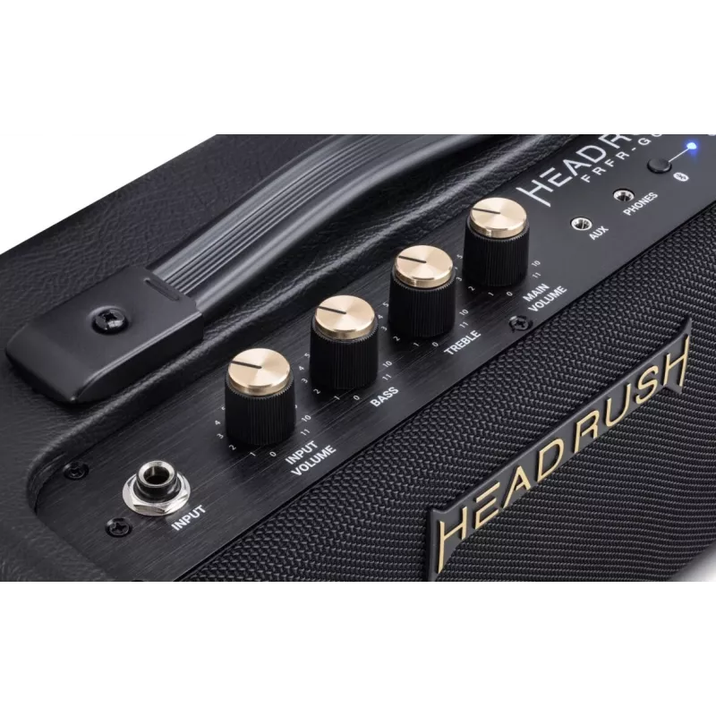 Kaasaskantav FRFR kitarri võimendi HEADRUSH FRFR-GO, 65W, täissagedusala, aku/võrgutoitega