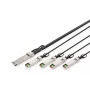 Otseühenduskaabel Digitus DN-81325 40G QSFP+ kuni 4x SFP+ 5 m