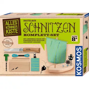 Kosmos Schnitzen Komplett-Set, Eksperimendikomplekt, 8 a, Mitmevärviline