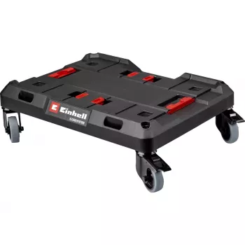 Veerev alus süsteemkohvritele EINHELL E-Case, must, kandevõime kuni 120 kg