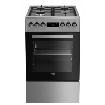 Gaasi-elektripliit BEKO FSM52330DX 5 põletit 60 cm, energiaklass A